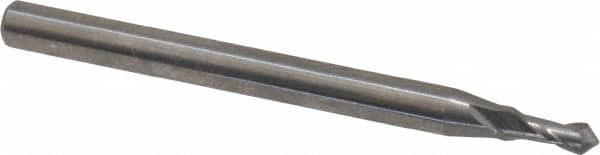 Magafor - 2mm Body Diam, 90°, 1-1/2" OAL, Solid Carbide Spotting Drill - All Tool & Supply