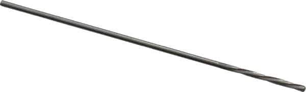 Magafor - 0.6502mm Solid Carbide 4 Flute Chucking Reamer - Spiral Flute, 0.0256" Straight Shank, 9/32" Flute Length, 1-5/16" OAL - All Tool & Supply