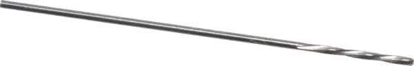 Magafor - 0.6807mm Solid Carbide 4 Flute Chucking Reamer - Spiral Flute, 0.0268" Straight Shank, 9/32" Flute Length, 1-5/16" OAL - All Tool & Supply