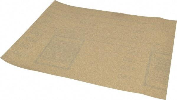 3M - 150 Grit, Aluminum Oxide Sanding Sheet - 11" Long x 9" Wide, Very Fine Grade, A Weighted Paper Backing - All Tool & Supply