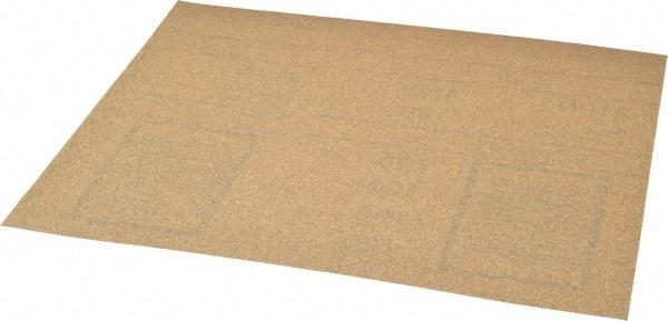 3M - 120 Grit, Aluminum Oxide Sanding Sheet - 11" Long x 9" Wide, Fine Grade, A Weighted Paper Backing - All Tool & Supply