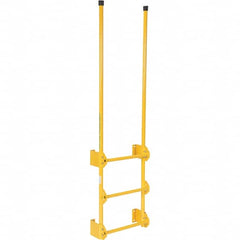 Vestil - 77-1/2" High 300 Lb Capacity 3 Step Fixed Ladder - All Tool & Supply