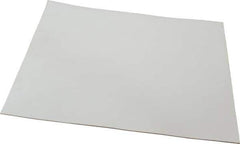 Made in USA - 12" Long, 12" Wide, 1/16" Thick, Silicone Rubber Foam Sheet - 35 to 45 Durometer, White, -20 to 500°F, 640 psi Tensile Strength, Adhesive Backing, Stock Length - All Tool & Supply