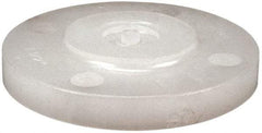 NIBCO - 3" Pipe, 7-1/2" OD, Polypropylene Blind Pipe Flange - Schedule 80, Natural - All Tool & Supply