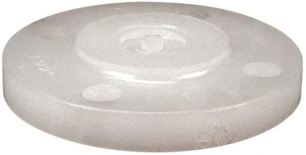 NIBCO - 4" Pipe, 9" OD, Polypropylene Blind Pipe Flange - Schedule 80, Natural - All Tool & Supply