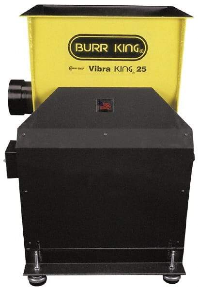 Burr King - 1-1/2 hp, Vibratory Tumbler - Flow Through Drain - All Tool & Supply