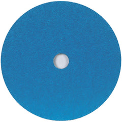 Merit Abrasives - 4-1/2" Diam, 7/8" Hole, 50 Grit Zirconia Alumina Fiber Disc - All Tool & Supply