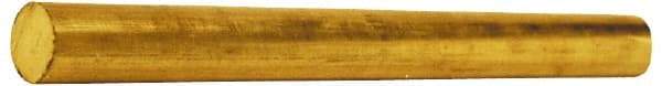 Value Collection - 7/8 Inch Diameter x 6 Ft. Long, Brass Round Rod - Alloy 360 - All Tool & Supply