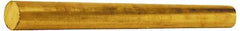 Value Collection - 7/8 Inch Diameter x 6 Ft. Long, Brass Round Rod - Alloy 360 - All Tool & Supply