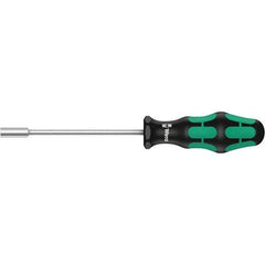 Wera - 13mm Solid Shaft Nutdriver - Cushion Grip Handle, 237mm OAL - All Tool & Supply