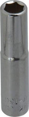 Blackhawk by Proto - 9/32", 1/4" Drive, Deep Hand Socket - 6 Points, 2" OAL, Chrome Finish - All Tool & Supply