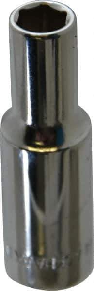 Blackhawk by Proto - 3/8" Drive, Deep Hand Socket - 6 Points, 2-7/64" OAL, Chrome Finish - All Tool & Supply