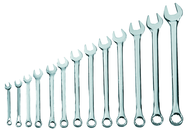 STANLEY® 13 Piece Full Polish Combination Wrench Set – 12 Point - All Tool & Supply