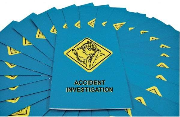 Marcom - Accident Investigation Training Booklet - English and Spanish, Safety Meeting Series - All Tool & Supply