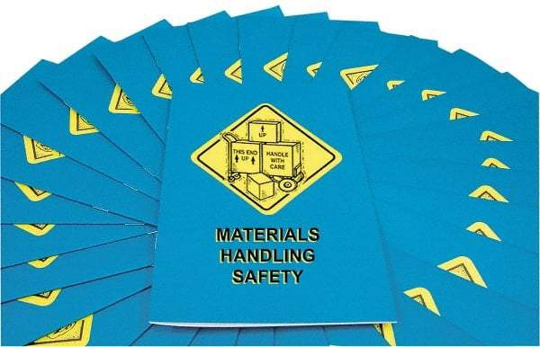 Marcom - Materials Handling Safety Training Booklet - English and Spanish, Safety Meeting Series - All Tool & Supply