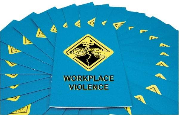 Marcom - Workplace Violence Training Booklet - English and Spanish, Safety Meeting Series - All Tool & Supply