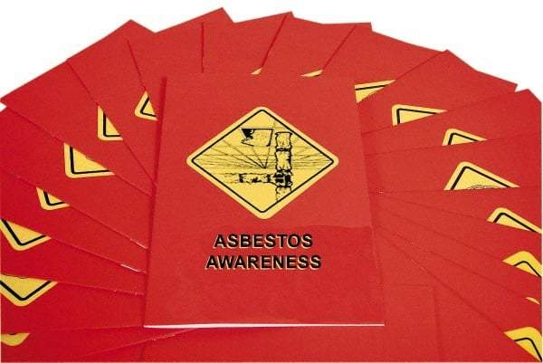 Marcom - Asbestos Awareness Training Booklet - English, Regulatory Compliance Series - All Tool & Supply