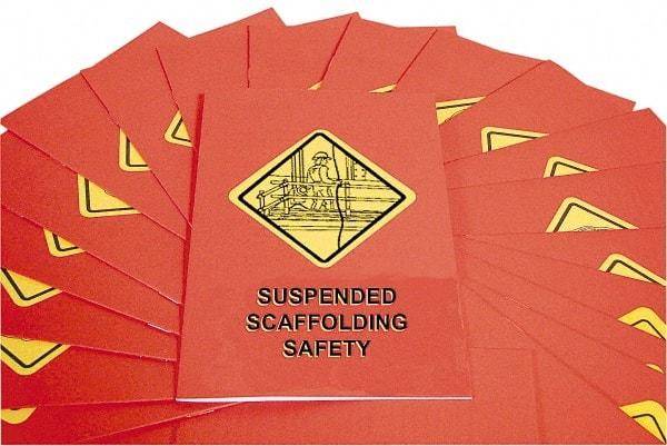 Marcom - Suspended Scaffolding Safety Training Booklet - English and Spanish, Regulatory Compliance Series - All Tool & Supply