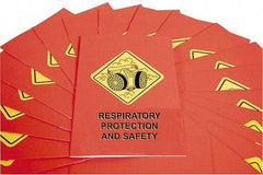 Marcom - Respiratory Protection and Safety Training Booklet - English and Spanish, Regulatory Compliance Series - All Tool & Supply