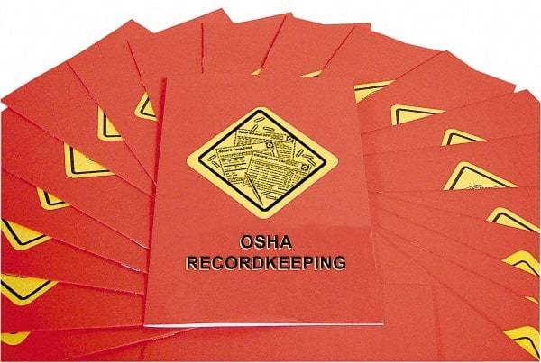 Marcom - OSHA Record Keeping Training Booklet - English and Spanish, Regulatory Compliance Series - All Tool & Supply