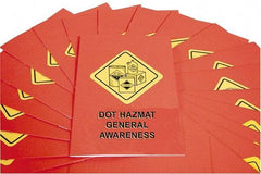 Marcom - DOT HazMat General Awareness Training Booklet - English, Regulatory Compliance Series - All Tool & Supply