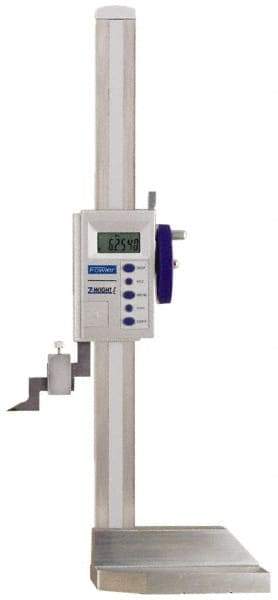 Fowler - 24" Electronic Height Gage - 0.0005" Resolution, Accurate to 0.003", LCD Display - All Tool & Supply