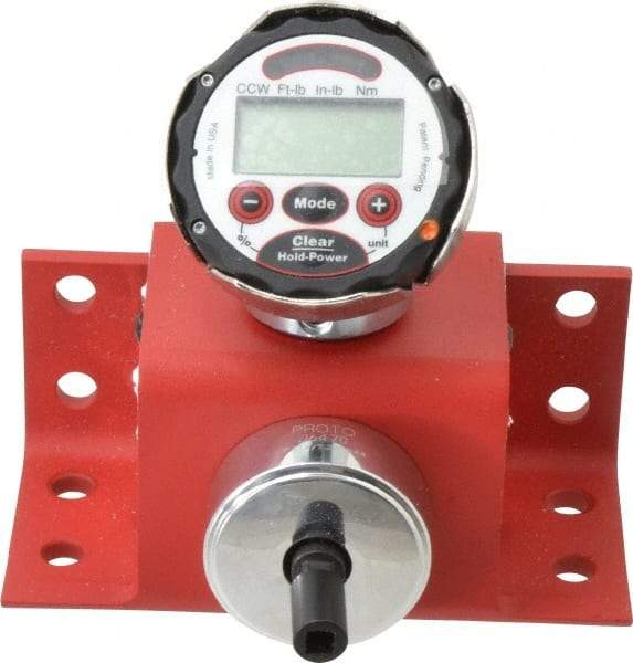 Proto - 5 to 50 In/Lb Electronic Torque Tester - 1/4" Drive, 1% Accuracy - All Tool & Supply