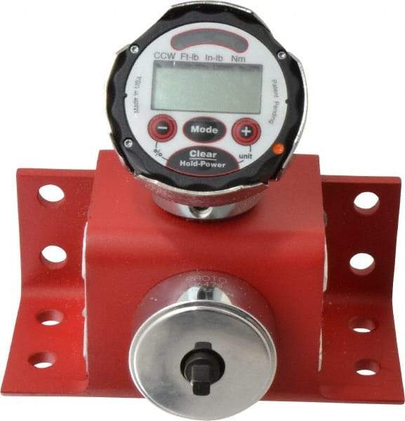 Proto - 720 to 7,200 In/Lb Electronic Torque Tester - 3/4" Drive, 1% Accuracy - All Tool & Supply