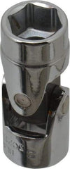 Blackhawk by Proto - 3/8" Drive, Standard Hand Socket - 6 Points, 1-29/32" OAL, Alloy Steel, Chrome Finish - All Tool & Supply