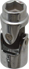 Blackhawk by Proto - 7/16", 3/8" Drive, Standard Hand Socket - 6 Points, 1-51/64" OAL, Alloy Steel, Chrome Finish - All Tool & Supply