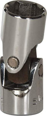 Blackhawk by Proto - 3/8" Drive, Standard Hand Socket - 6 Points, 1-29/32" OAL, Alloy Steel, Chrome Finish - All Tool & Supply