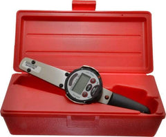 Proto - 1/4" Drive Electronic Digital Torque Wrench - 0.83 Ft/Lb to 8 Ft/Lb Torque, 11" OAL, 0.01 N/m Graduation, Fixed Head - All Tool & Supply