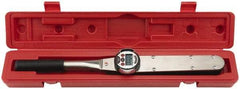 Proto - 1" Drive Electronic Digital Torque Wrench - 133 N/m to 1,335 N/m Torque, 77" OAL, 1 N/m Graduation, Fixed Head - All Tool & Supply