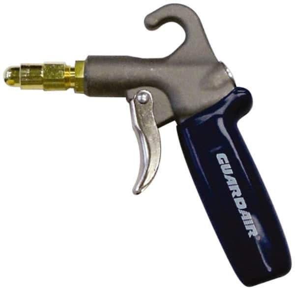 Guardair - 120 Max psi Low Volume Safety Air Gun - 1/4 NPT Inlet, Brass - All Tool & Supply