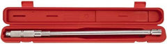 Proto - 1/2" Drive Interchangeable Head Torque Wrench Assembly - 3 N/m to 250 Ft/Lb Torque, 26" OAL - All Tool & Supply