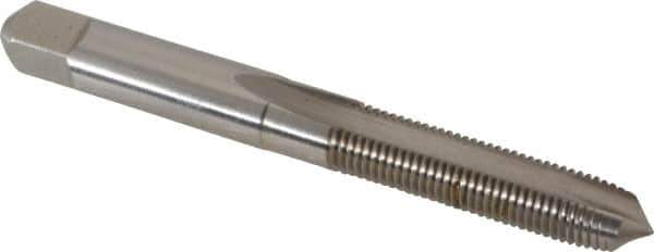 Hertel - 1/4-28 UNF, H3, 2 Flutes, Plug Chamfer, Bright Finish, High Speed Steel Spiral Point STI Tap - 2-23/32" OAL - Exact Industrial Supply