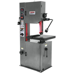 Jet - 14 Inch Throat Capacity, Variable Speed Pulley Vertical Bandsaw - 82 to 330 SFPM, 1 HP, Single Phase - All Tool & Supply