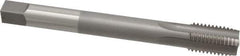 Hertel - 1-8 UNC 4 Flute H3 Bright Finish High Speed Steel Hand Extension Tap - Plug Chamfer, 8" OAL - All Tool & Supply