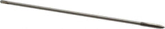 Hertel - #8-32 UNC 2 Flute H3 Bright Finish High Speed Steel Spiral Point Extension Tap - Plug Chamfer, 6" OAL, 2B Class of Fit - Exact Industrial Supply