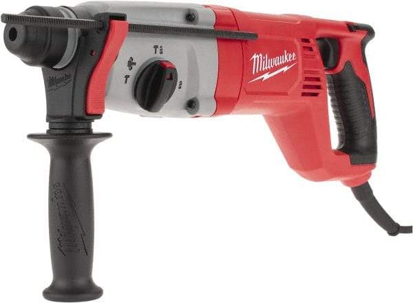 Milwaukee Tool - 120 Volt 1" SDS Plus Chuck Electric Rotary Hammer - 0 to 5,625 BPM, 0 to 1,500 RPM - All Tool & Supply