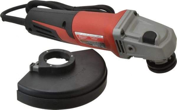 Milwaukee Tool - 6" Wheel Diam, 9,000 RPM, Corded Angle & Disc Grinder - 5/8-11 Spindle, 120 Volts, 13 Amps - All Tool & Supply