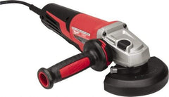 Milwaukee Tool - 5" Wheel Diam, 11,000 RPM, Corded Angle & Disc Grinder - 5/8-11 Spindle, 120 Volts, 13 Amps - All Tool & Supply