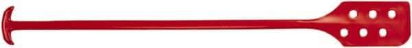 Remco - Red Polypropylene Mixing Paddle with Holes - 52" Overall Length - All Tool & Supply