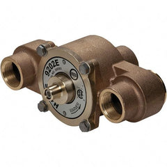 Haws - 1-1/4" Inlet, 10" Long x 5" Wide x 7" High, Brass Plumbed Wash Station Tempering Valve - Compatible with Combination Drench Shower & Eye/Face Wash Stations - All Tool & Supply