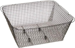 Graymills - 316 Stainless Steel Parts Washer Basket - 6" High x 13" Wide x 10" Long, Use with Ultrasonic Cleaners - All Tool & Supply