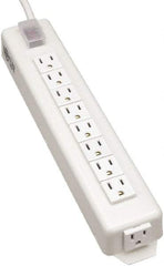 Tripp-Lite - 9 Outlets, 120 VAC15 Amps, 15' Cord, Power Outlet Strip - Keyhole, Tab Mount, 5-15 NEMA Configuration, 13-3/4" Strip - All Tool & Supply