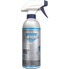 Sprayon - 14 Ounce Aerosol Contact Cleaner - 9°F Flash Point, 0 Volt Dielectric Strength, Flammable, Food Grade, Plastic Safe - All Tool & Supply