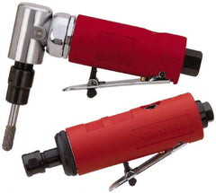 Sioux Tools - 1/4" Collet, Straight Handle, Air Die Grinder Set - 22,000 RPM, 4 CFM - All Tool & Supply