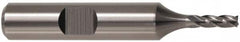 Cleveland - 3/4", 3/4" LOC, 3/4" Shank Diam, 3" OAL, 4 Flute, Powdered Metal Square End Mill - All Tool & Supply