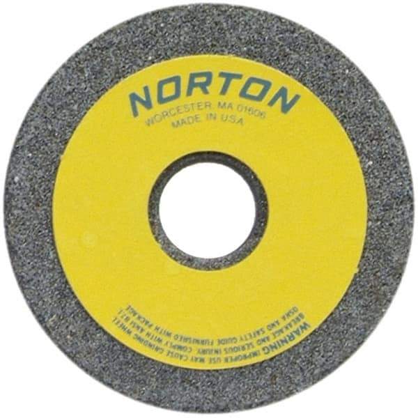 Norton - 3-1/2" Diam x 7/8" Hole x 1-1/2" Thick, S Hardness, 24 Grit Surface Grinding Wheel - Silicon Carbide, Type 1, Extra Coarse Grade, 7,095 Max RPM - All Tool & Supply